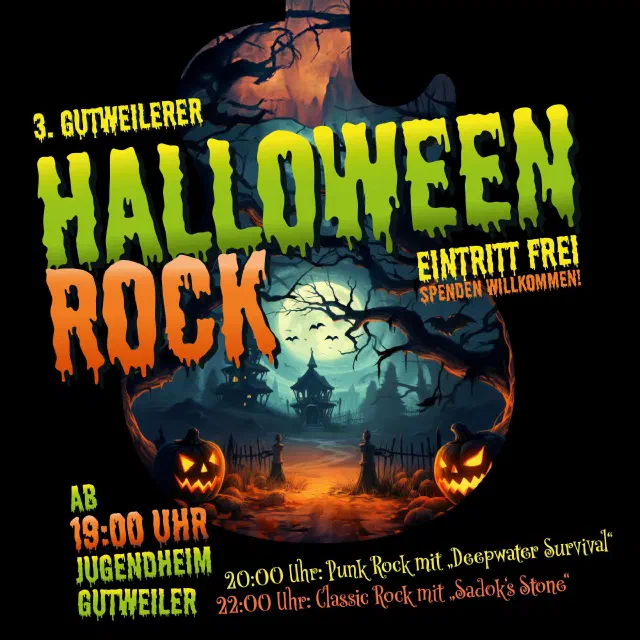 Plakat: Halloween Rock